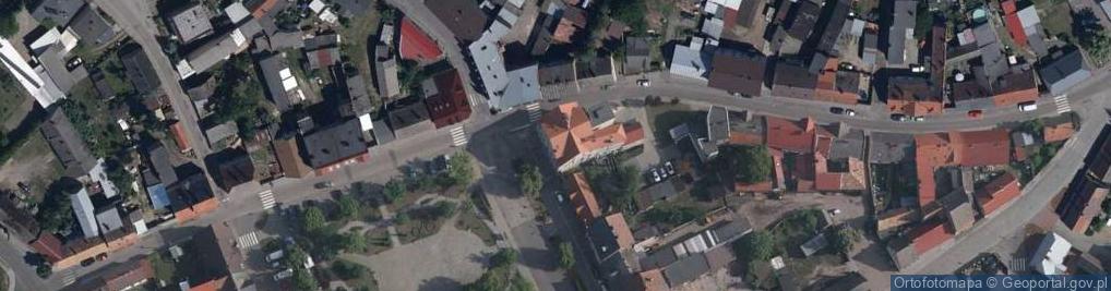 Zdjęcie satelitarne Ośrodek Pomocy Społecznej w Trzcielu