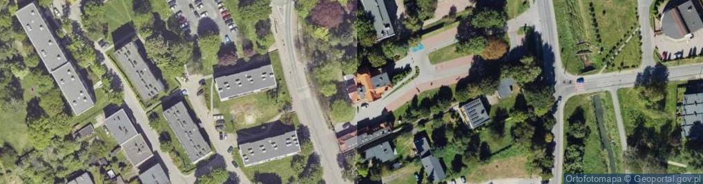 Zdjęcie satelitarne Ośrodek Rehabilitacyjno Leczniczy