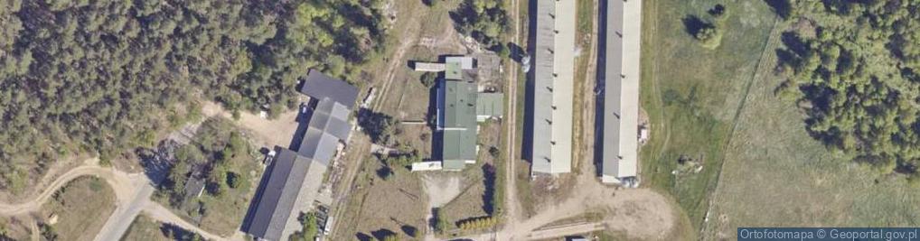 Zdjęcie satelitarne Ośrodek Rekreacyjno Hipoterapeutyczny