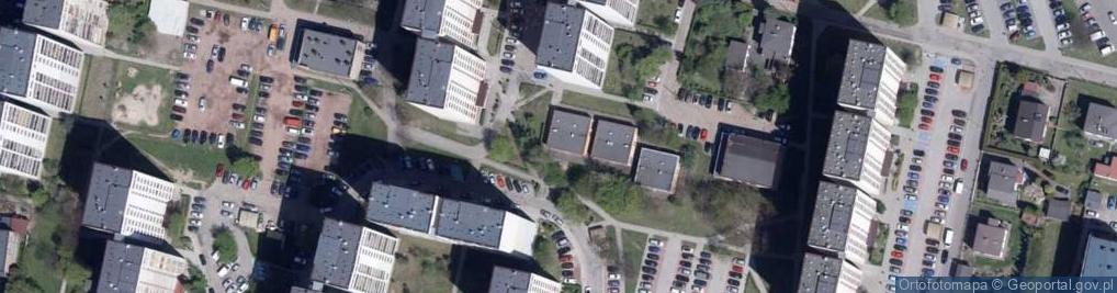 Zdjęcie satelitarne Ośrodek Rodzinnej Pieczy Zastępczej w Rybniku