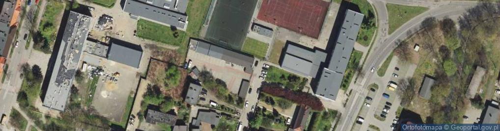Zdjęcie satelitarne Ośrodek Sportowo-Rekreacyjny Kulturalno-Rozrywkowy Altis Bogumił Mitoraj