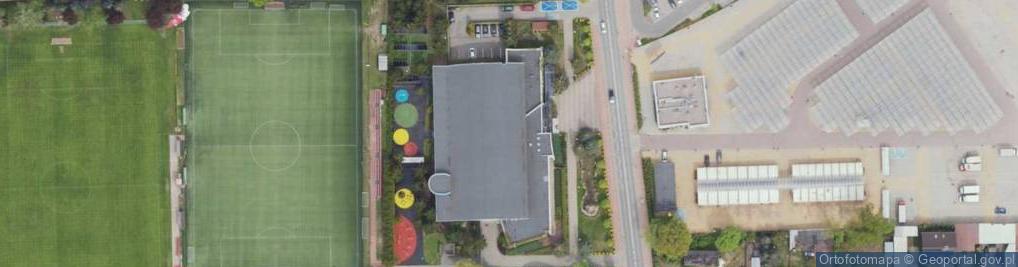 Zdjęcie satelitarne Ośrodek Sportu i Rekreacji Gminy Grodzisk Mazowiecki