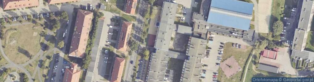 Zdjęcie satelitarne Ośrodek Sportu i Rekreacji w Krośnie Odrzańskim