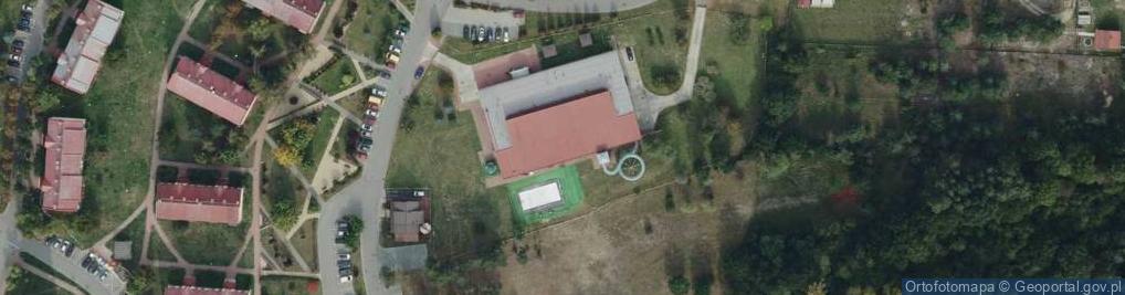 Zdjęcie satelitarne Ośrodek Sportu i Rekreacji w Połańcu