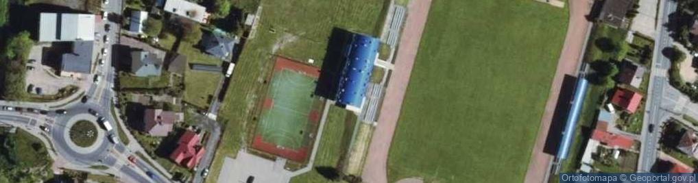 Zdjęcie satelitarne Ośrodek Sportu i Rekreacji w Przasnyszu