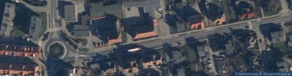 Zdjęcie satelitarne Ośrodek Sportu i Rekreacji w Złocieńcu