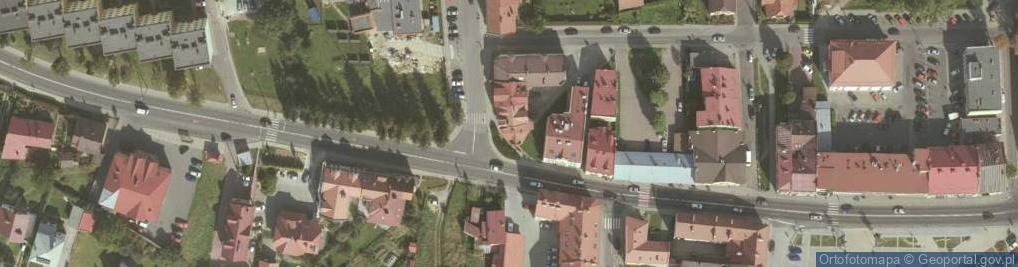 Zdjęcie satelitarne Ośrodek Szkolenia Kierowców Autokurs Tadeusz Śmiałowski Tadeusz Wolan