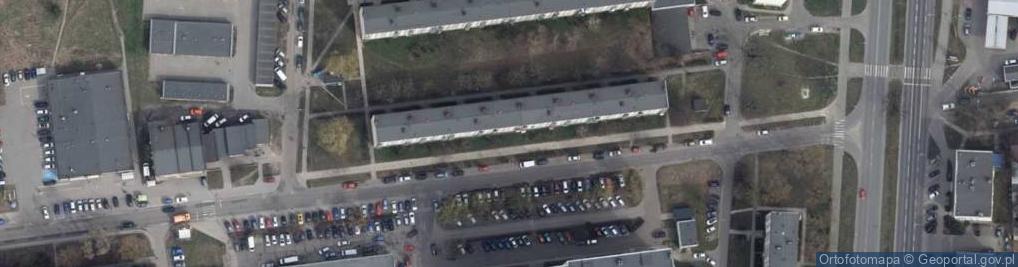 Zdjęcie satelitarne Ośrodek Szkolenia Kierowców Autolux