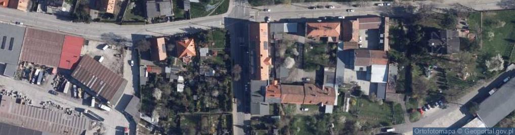 Zdjęcie satelitarne Ośrodek Szkolenia Kierowców AutoR Monika Jasińska