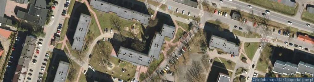 Zdjęcie satelitarne Ośrodek Szkolenia Kierowców Awis Leszczyński w Sito T