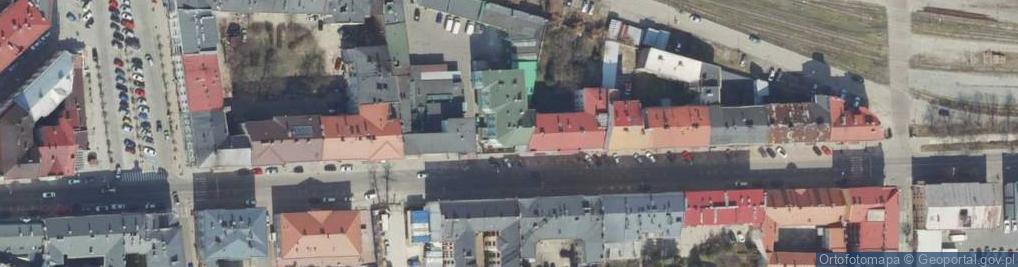 Zdjęcie satelitarne Ośrodek Szkolenia Kierowców Eldar