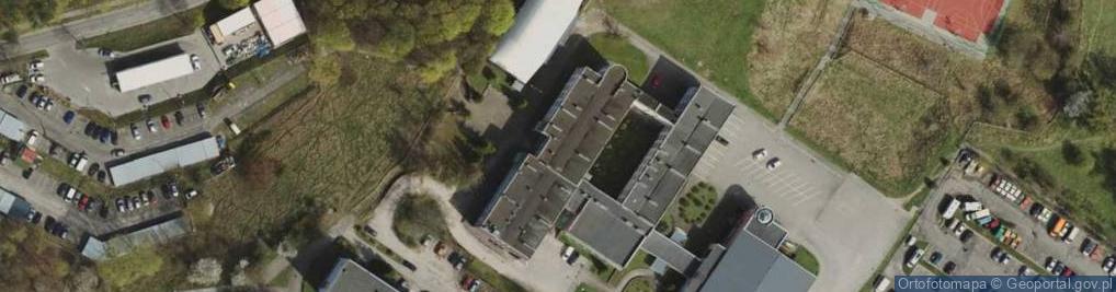 Zdjęcie satelitarne Ośrodek Szkolenia Kierowców Fokus