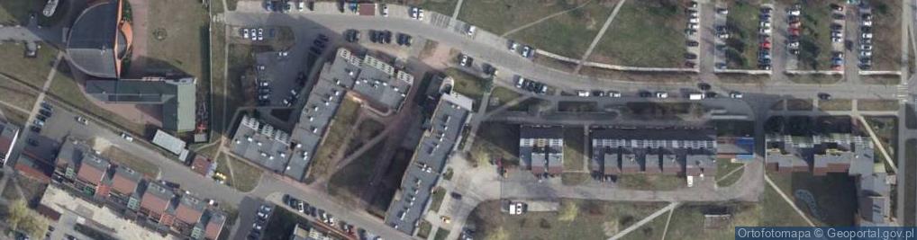 Zdjęcie satelitarne Ośrodek Szkolenia Kierowców Hektor
