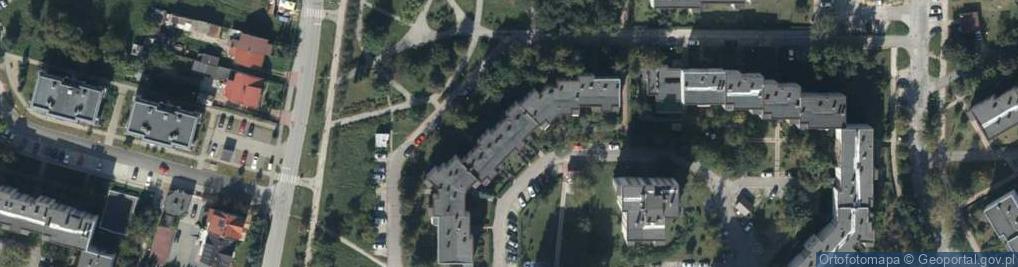 Zdjęcie satelitarne Ośrodek Szkolenia Kierowców Joker