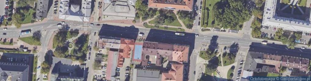 Zdjęcie satelitarne Ośrodek Szkolenia Kierowców JUREX szkoła jazdy Tarnów