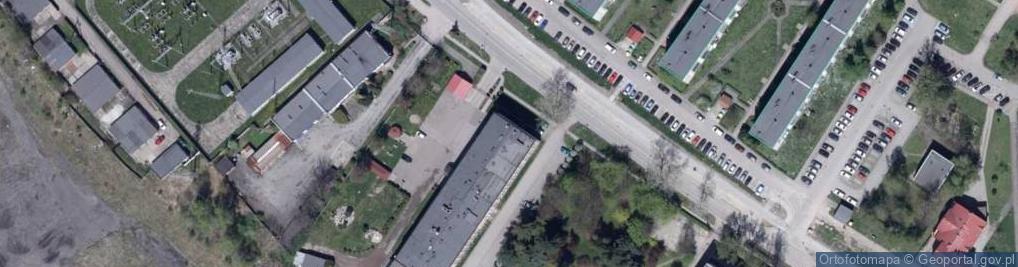 Zdjęcie satelitarne Ośrodek Szkolenia Kierowców Kędzior