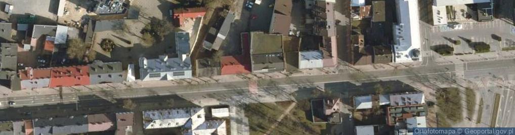 Zdjęcie satelitarne Ośrodek Szkolenia Kierowców Koliberek