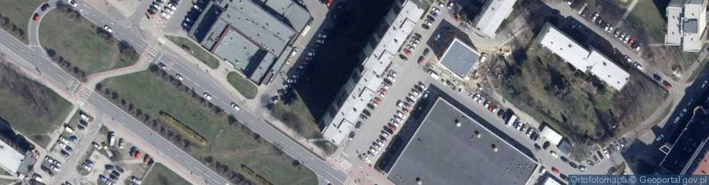 Zdjęcie satelitarne Ośrodek Szkolenia Kierowców Koziołek