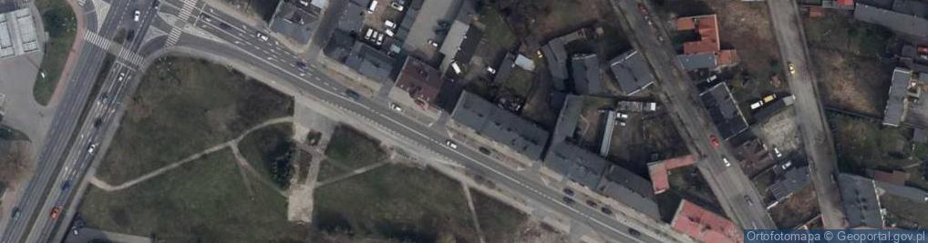 Zdjęcie satelitarne Ośrodek Szkolenia Kierowców Lokus
