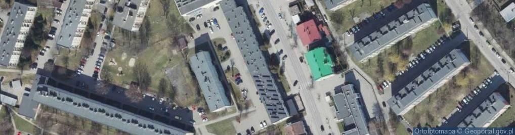 Zdjęcie satelitarne Ośrodek Szkolenia Kierowców Luz