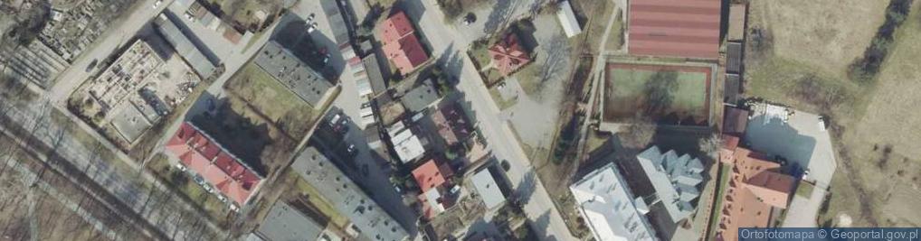 Zdjęcie satelitarne Ośrodek Szkolenia Kierowców Mobilek Paweł Guz Jacenty Kuraś Wojciech Kuraś