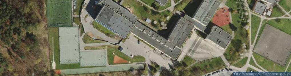 Zdjęcie satelitarne Ośrodek Szkolenia Kierowców - Morena