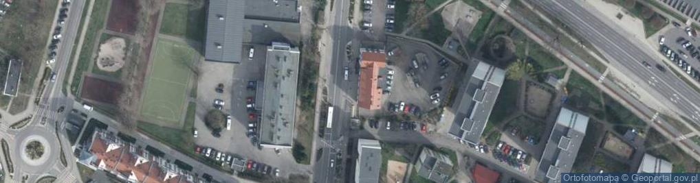 Zdjęcie satelitarne Ośrodek Szkolenia Kierowców "PEGAZ" Jan Szachniewicz