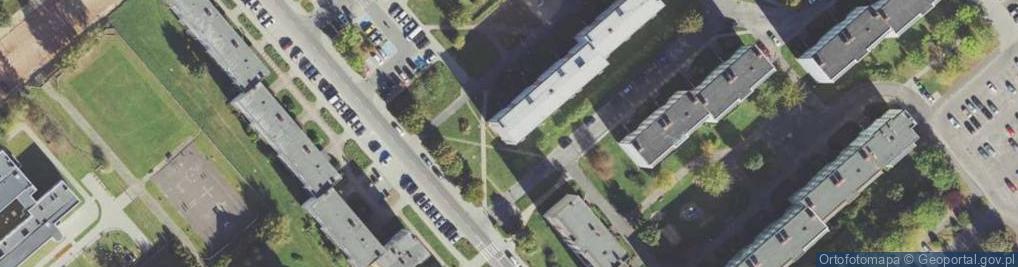 Zdjęcie satelitarne Ośrodek Szkolenia Kierowców Perfekt Piotr Ziołek Janusz Mroczek