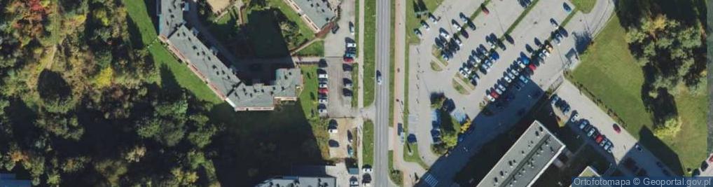 Zdjęcie satelitarne Ośrodek Szkolenia Kierowców Prawko