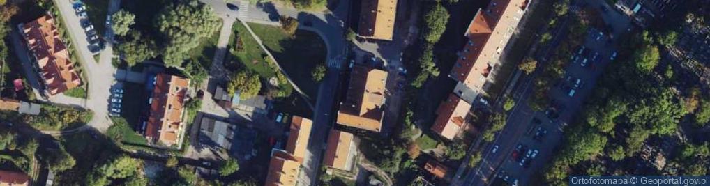 Zdjęcie satelitarne Ośrodek Szkolenia Kierowców Siedleccy