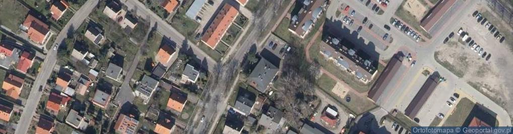 Zdjęcie satelitarne Ośrodek Szkolenia Kierowców Sobczak