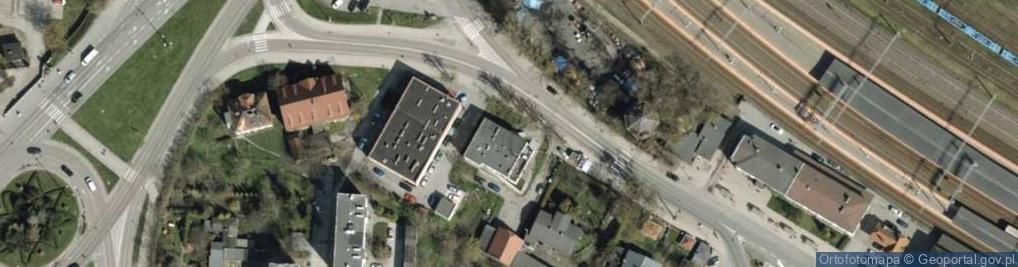 Zdjęcie satelitarne Ośrodek Szkolenia Kierowców Sokół