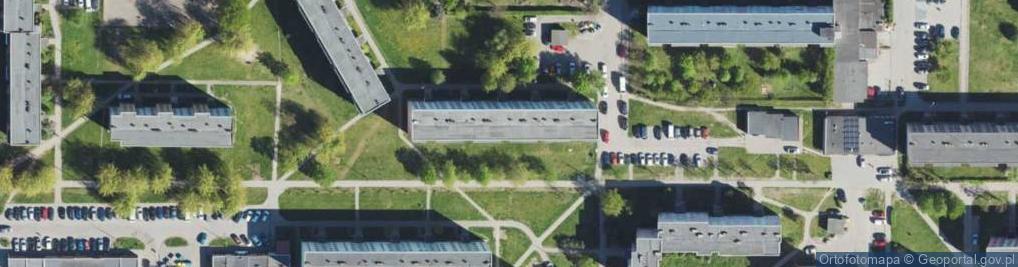 Zdjęcie satelitarne Ośrodek Szkolenia Kierowców Szkoła Nauki Jazdy "Żabka" Stanisław Żabiński