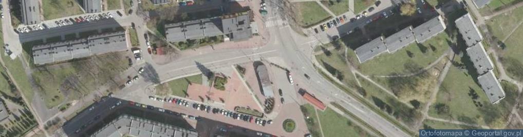 Zdjęcie satelitarne Ośrodek Szkolenia Kierowców Woj Car