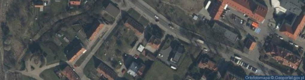 Zdjęcie satelitarne Ośrodek Szkolenia Kierowców Zabor