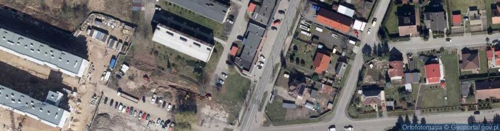 Zdjęcie satelitarne Ośrodek Szkolenia Kierowców Zasada Jerzy Zasada