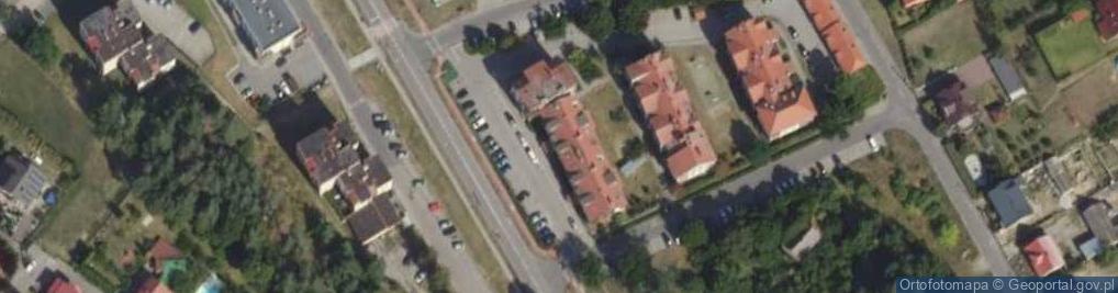 Zdjęcie satelitarne Ośrodek Szkolenia Kierowców Zbigniew Filoda
