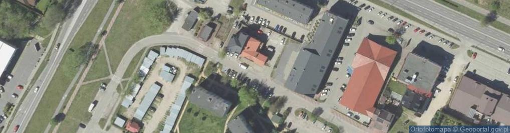 Zdjęcie satelitarne Ośrodek Szkolenia Kierowców Znak