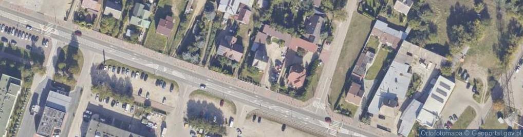 Zdjęcie satelitarne Ośrodek Szkolenia Kierowców