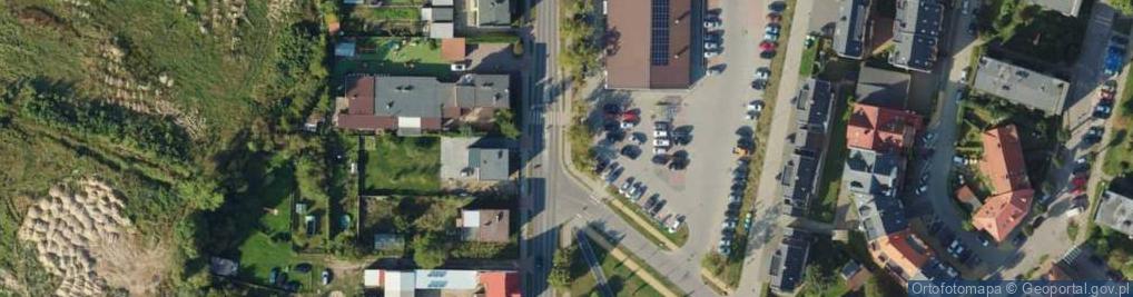 Zdjęcie satelitarne Ośrodek Szkolenia Kierowców