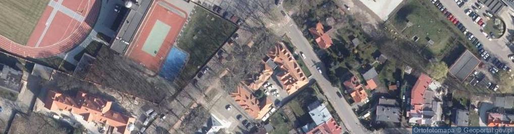 Zdjęcie satelitarne Ośrodek Szkoleniowo Wypoczynkowy Kurat Ośw w Radomiu Siedz w Kołobrzegu