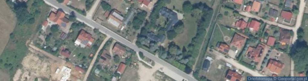 Zdjęcie satelitarne Ośrodek Szkoleniowo Wypoczynkowy Majdy