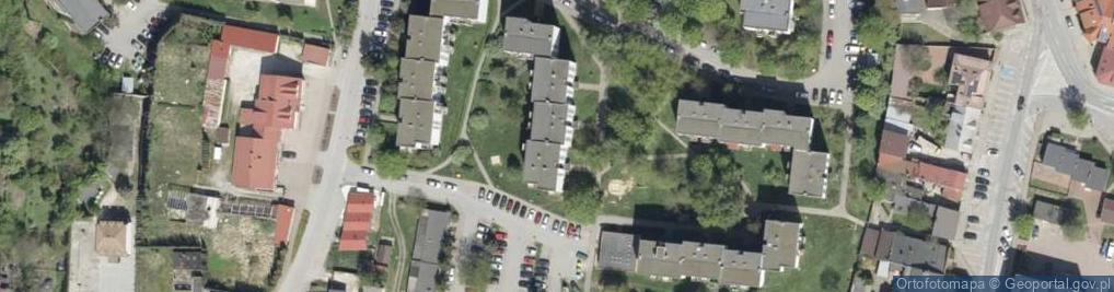 Zdjęcie satelitarne Ośrodek Wczasowy Sosenka Barbara Miedzińska Krzysztof Miedziński