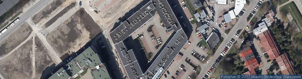 Zdjęcie satelitarne Ośrodek Wdrożeń Ekonomiczno Organizacyjnych Budownictwa Promocja