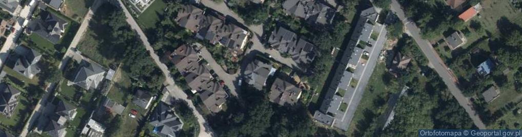 Zdjęcie satelitarne Ośrodek Wypoczynkowy Grabina P Kerpert E Pisarek