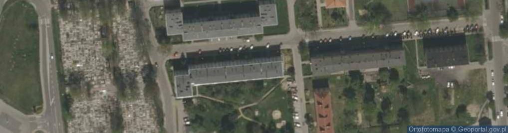 Zdjęcie satelitarne Ośrodek Zdrowia w Bojszowie.Iwona Kuźmińska - Meryk