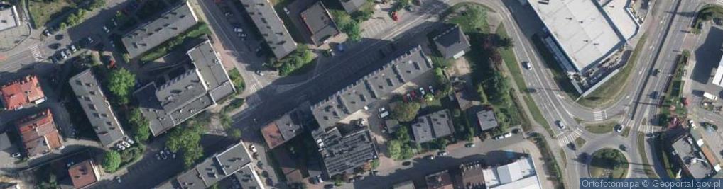 Zdjęcie satelitarne Ostrawa Firma Gastronomiczno Handlowa Bąk Danuta Bąk Tadeusz Bąk Achtelik Marzena