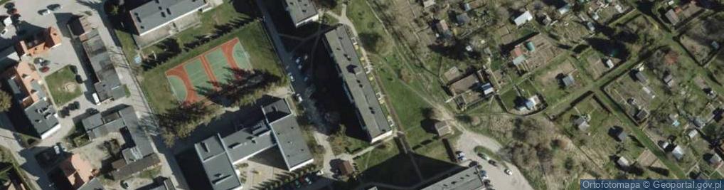 Zdjęcie satelitarne Ostródzkie Towarzystwo Tenisa Ziemnego