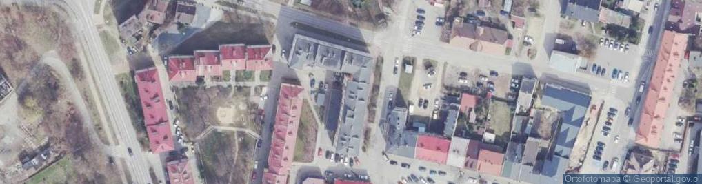 Zdjęcie satelitarne Ostrowiecka Spółdzielnia Socjalna w Ostrowcu Świętokrzyskim