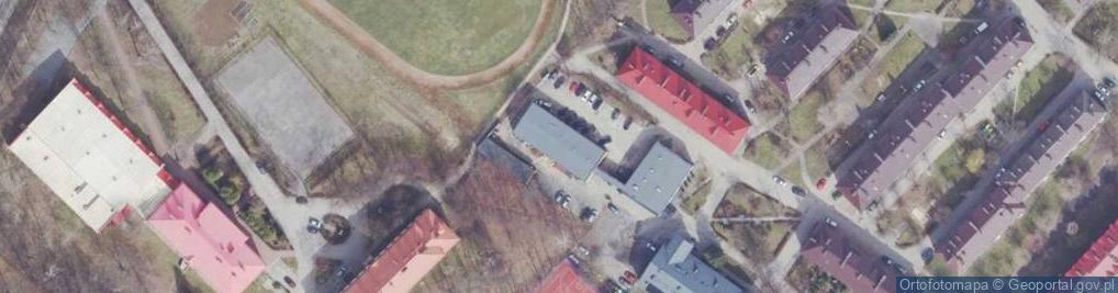Zdjęcie satelitarne Ostrowieckie Towarzystwo Budownictwa Społecznego